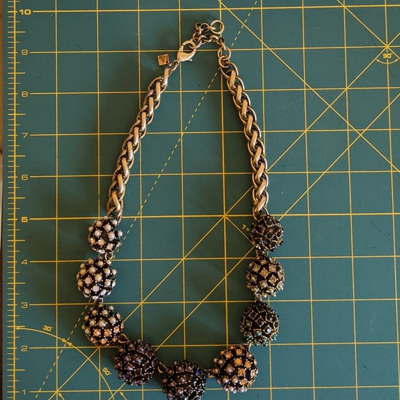 Banana Republic Rhinestone Statement Necklace - Picture 8 of 8
